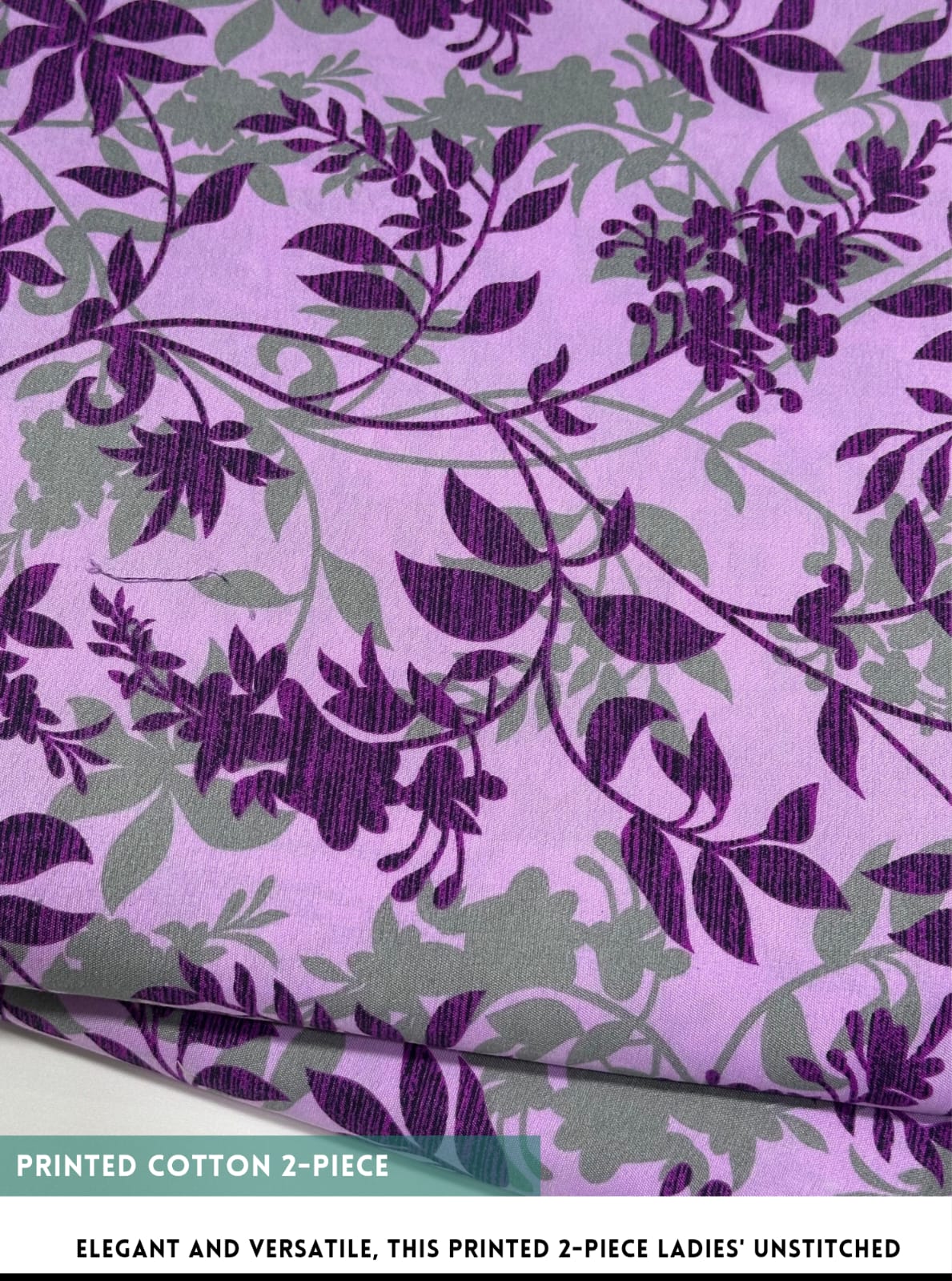 2 Piece Printed Cotton
