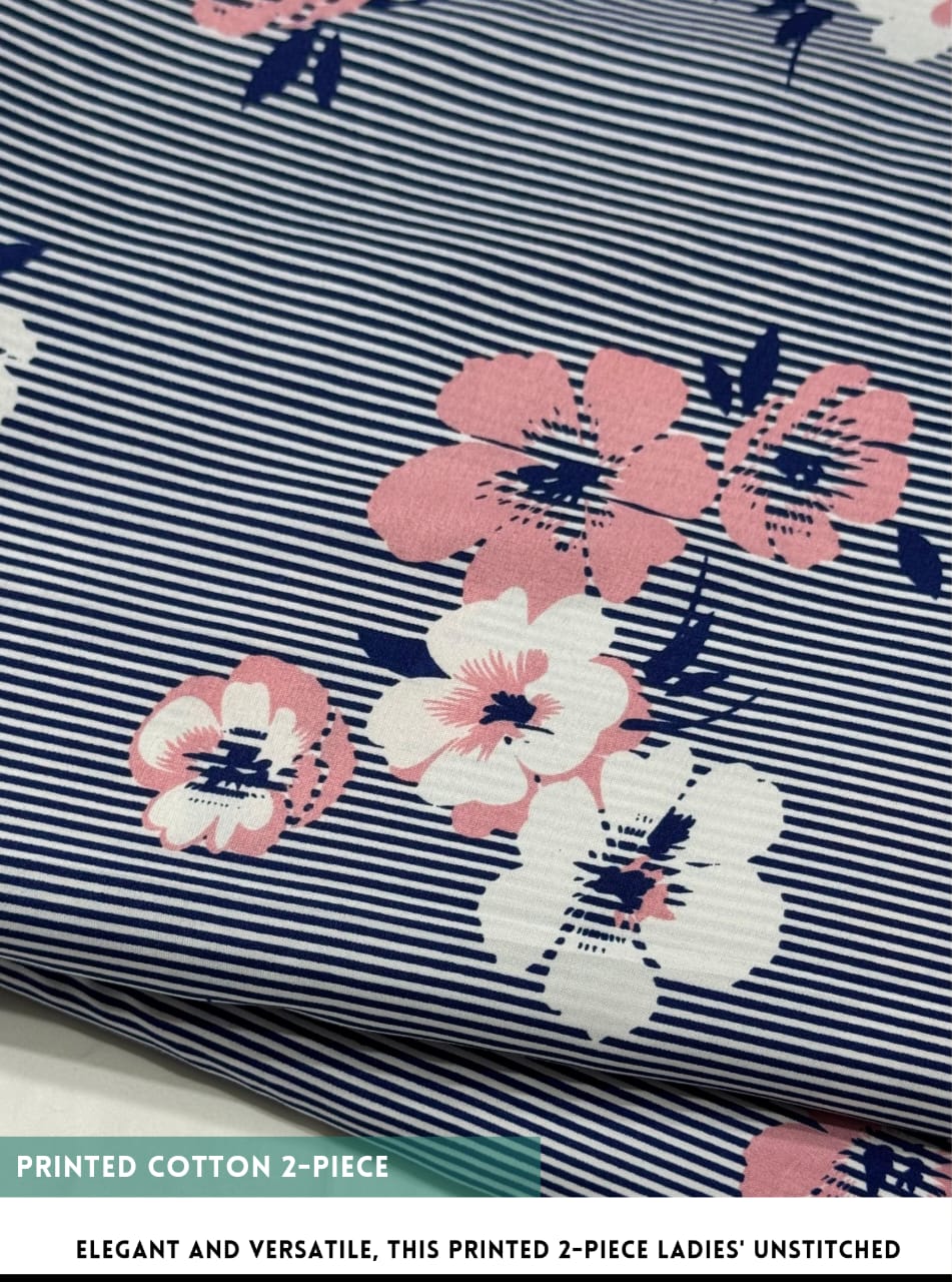 2 Piece Printed Cotton