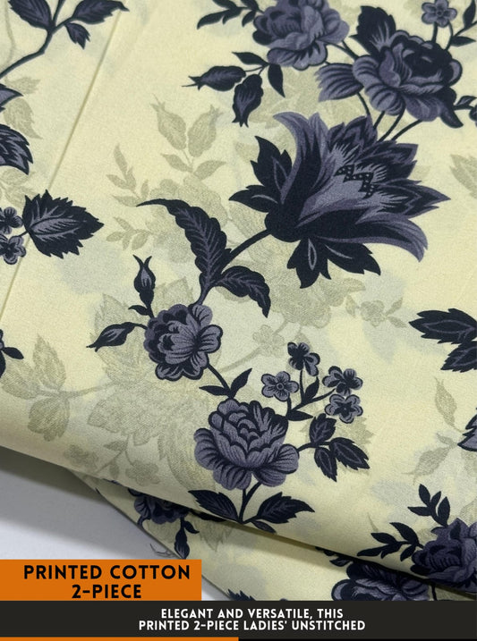 2 Piece Printed Cotton
