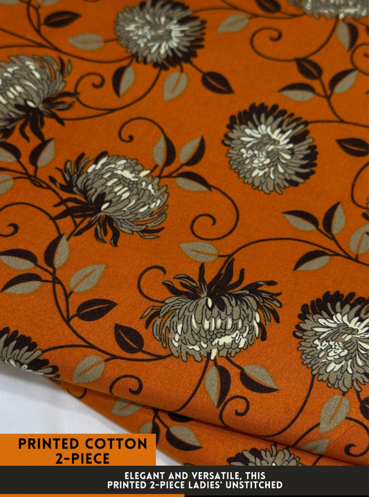 2 Piece Printed Cotton