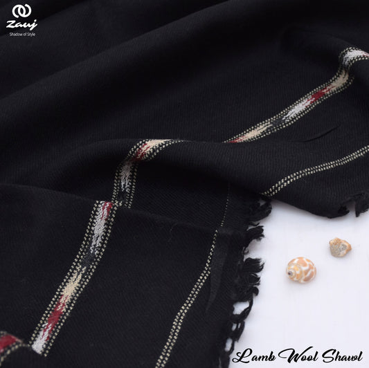 Zauj Luxurious Lamb Wool Shawl