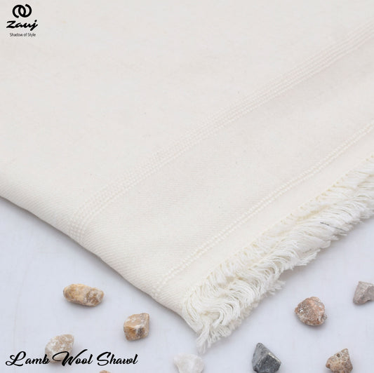 Zauj Luxurious Lamb Wool Shawl