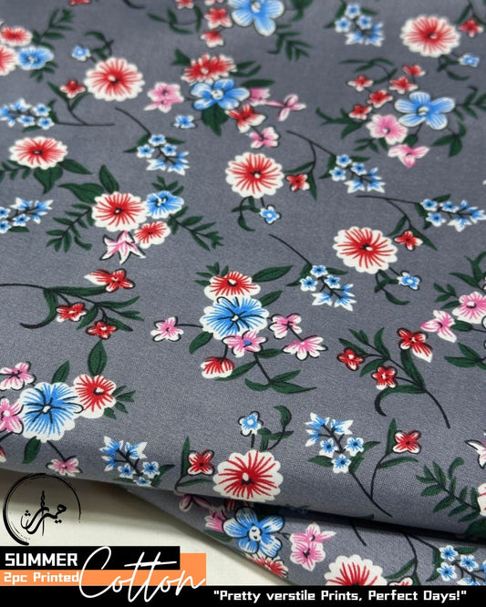 2 Piece Printed Cotton