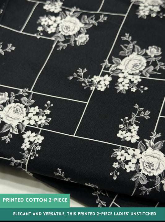 2 Piece Printed Cotton