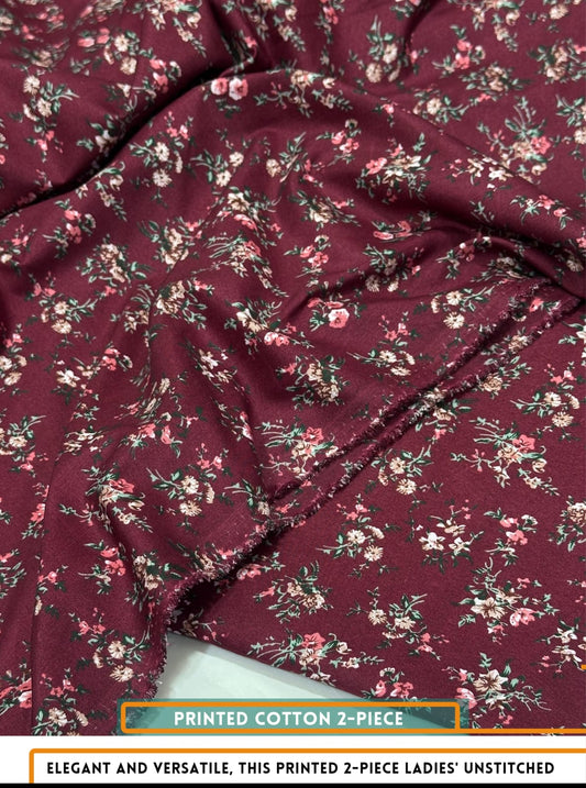 2 Piece Printed Cotton
