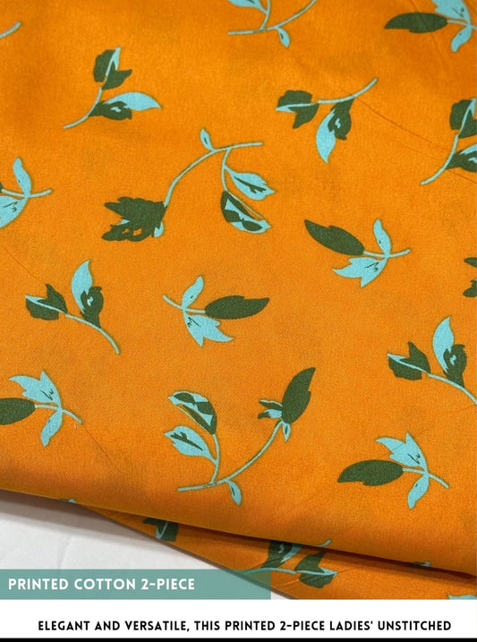 2 Piece Printed Cotton