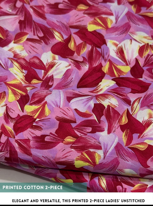 2 Piece Printed Cotton