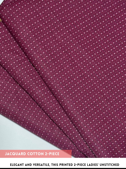 2 Piece Jacquard Cotton