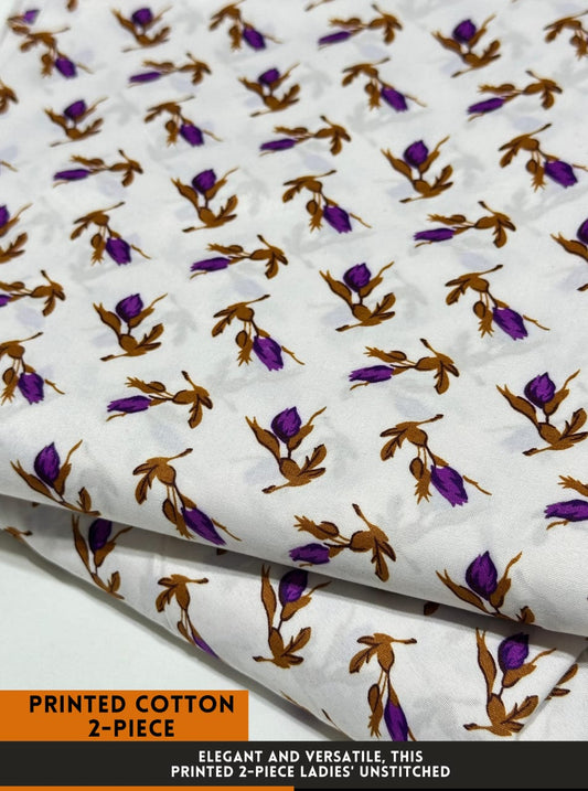 2 Piece Printed Cotton
