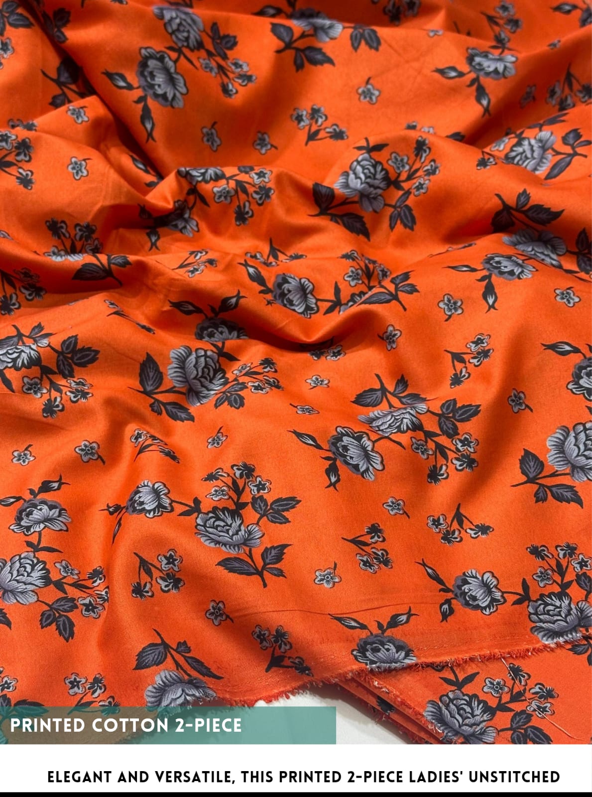 2 Piece Printed Cotton